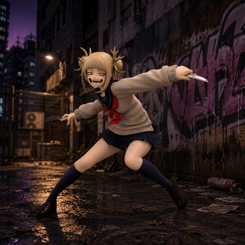 My Hero Academia Himiko Toga The Evil Villains Vol. 3 Statue