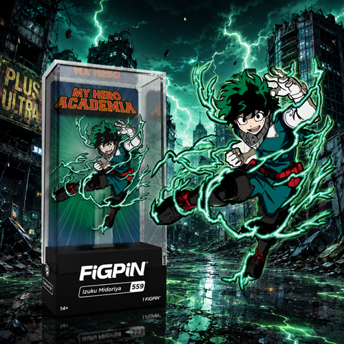 My Hero Academia Izuku Midoriya Action FiGPiN Classic Enamel Pin