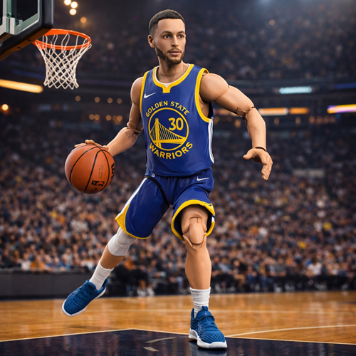 Starting Lineup NBA Series 1 Stephen Curry Action Figure