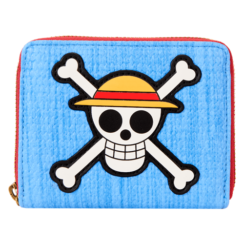 NYCC Limited Edition One Piece Luffy Jolly Roger Zip Around Wallet