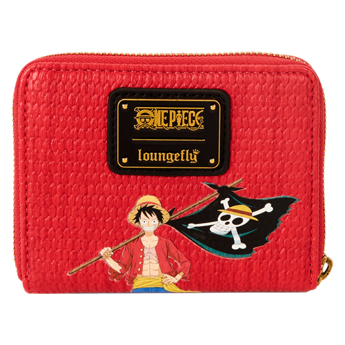 NYCC Limited Edition One Piece Luffy Jolly Roger Zip Around Wallet