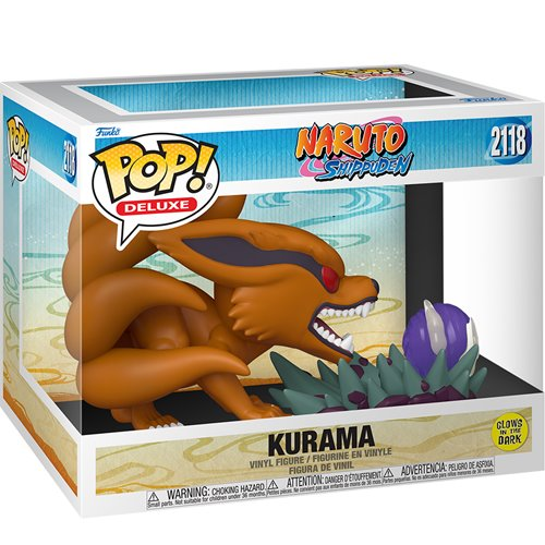 Funko POP! Animation: Naruto Shippuden Kurama Glow-in-the-Dark Deluxe