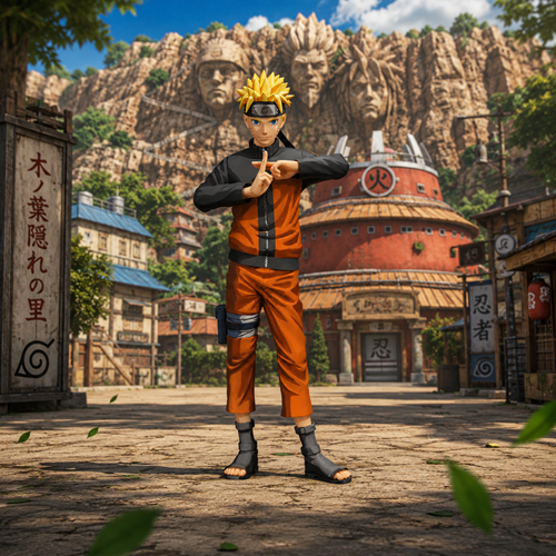 Naruto Shippuden: Naruto Uzumaki Manga Dimensions Grandista Nero Statue