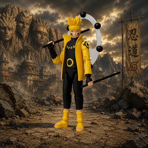 Anime Heroes Naruto: Naruto Uzumaki Sage of Six Paths Mode Action Figure