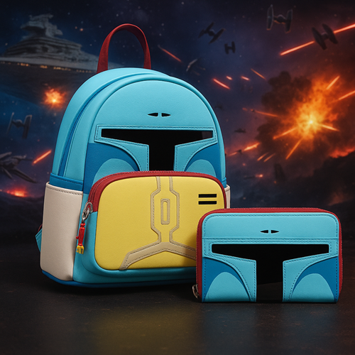 Star Wars New York Comic Con Exclusive Droids Boba Fett Mini Backpack Bundle
