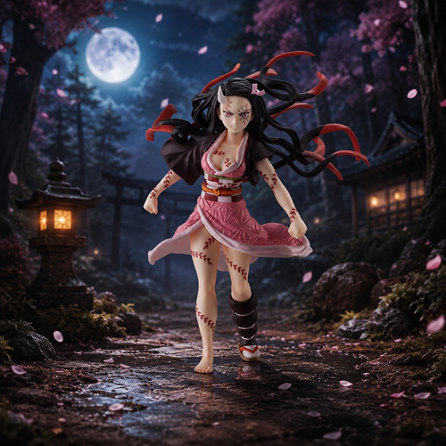 Demon Slayer: Nezuko Kamado Demon Form Advancing Version ConoFig Statue