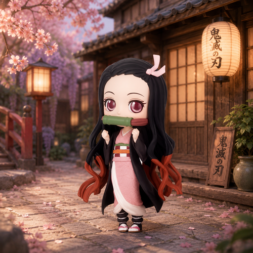 Demon Slayer: Nezuko Kamado II Ver. A Q Posket Statue