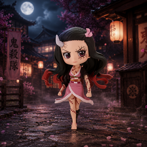Demon Slayer: Nezuko Kamado Volume 7 Q Posket Petit Mini-Statue