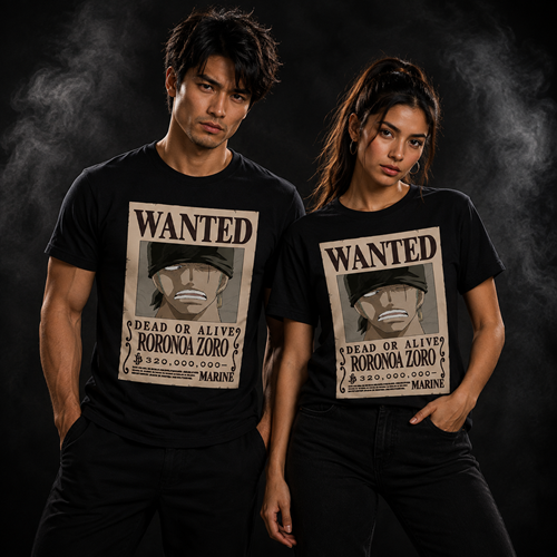 One Piece - Wanted Zoro T-Shirt