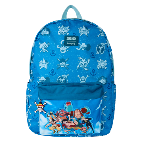 Loungefly One Piece All-Over Print Full-Size Backpack