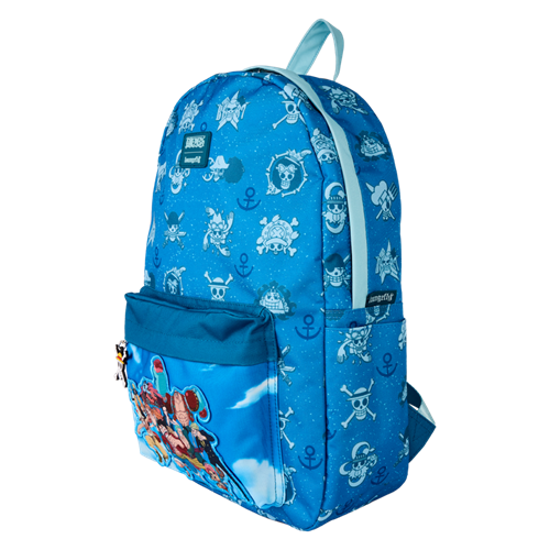 Loungefly One Piece All-Over Print Full-Size Backpack