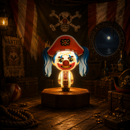 One Piece Buggy Icon Light