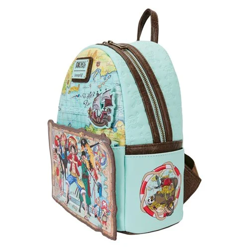 One Piece Luffy Gang Map Mini-Backpack