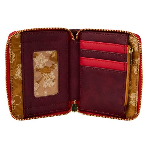 One Piece Luffy Nautical Zip-Around Wallet by Loungefly