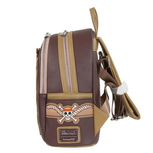 One Piece Wanted Dead or Alive Monkey D. Luffy Mini-Backpack - Entertainment Earth Exclusive