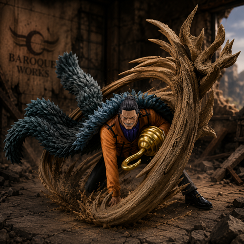 One Piece Crocodile Duel Memories Ichiban Statue