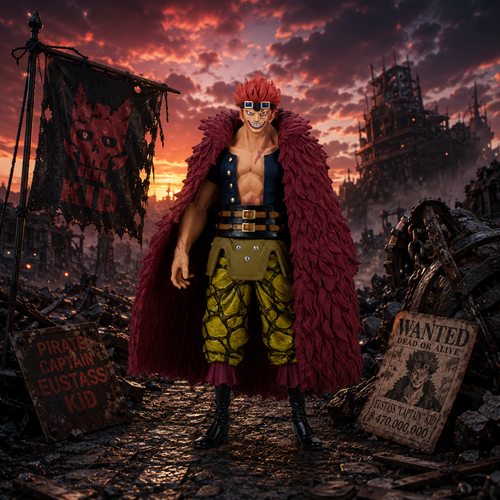 One Piece Eustass Kid The Grandline Men Wano Country DXF Vol. 15 Statue
