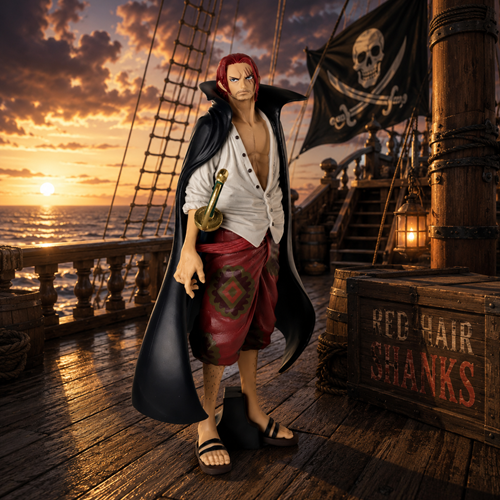 One Piece Film: Red - The Shanks King Of Artist Statue
