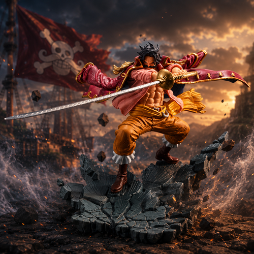 One Piece Gol D. Roger Manhood Special Version Statue