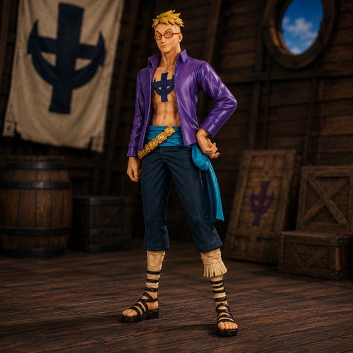 One Piece Marco Grandline Men Wanokuni DXF Vol. 18 Statue