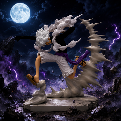 One Piece Monkey D. Luffy Gear 5 Version Senozekkei Statue