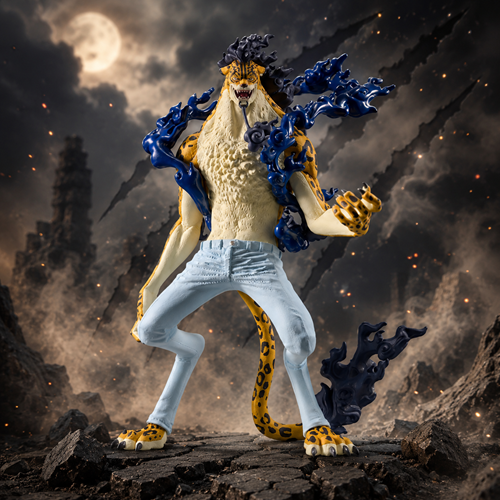 One Piece Rob Lucci Awakening Version King of Artist Statue