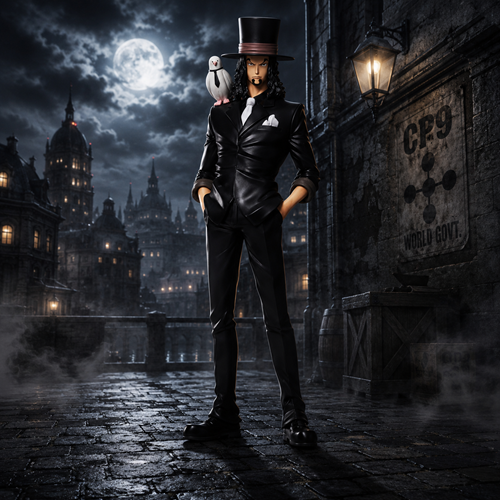 One Piece Rob Lucci The Greatest Battle Masterlise Ichibansho Statue