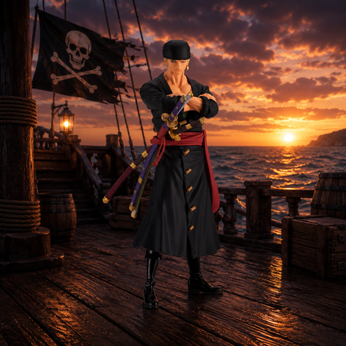 One Piece Roronoa Zoro The Grandline Series Wano Country Vol. 5 DXF Statue