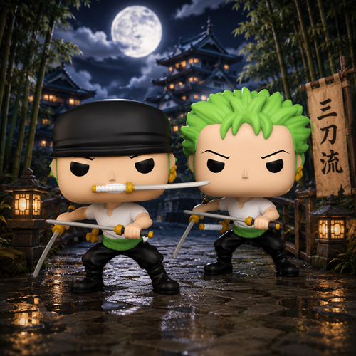 Funko POP Animation: One Piece Roronoa Zoro with Swords (2024)