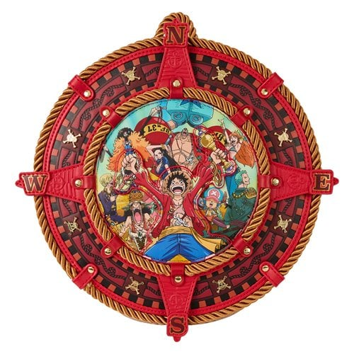 One Piece Straw Hat Gang Nautical Mini-Backpack Bundle