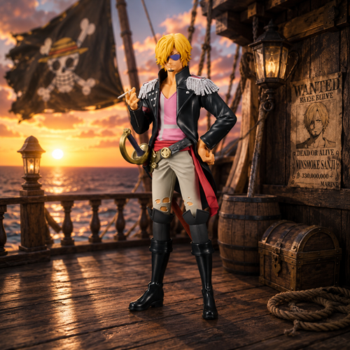 One Piece The Grandline Men Sanji Vol. 4 DXF Statue