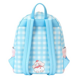 Pokemon Pastel Gingham Cafe Triple Pocket Mini Backpack