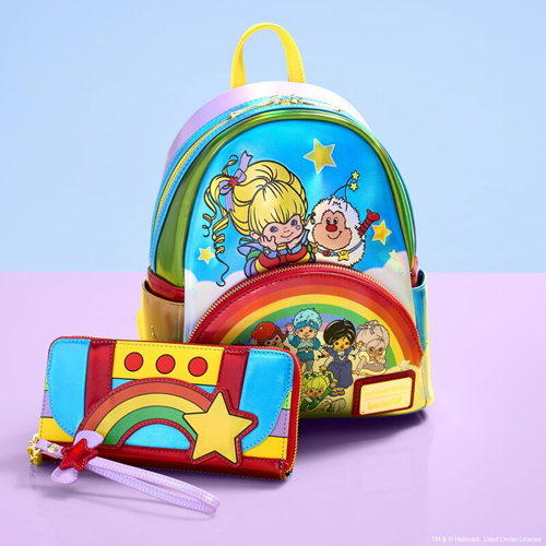 Rainbow Brite™ The Color Kids Light Up Mini Backpack and Wallet Bundle- Loungefly Exclusive