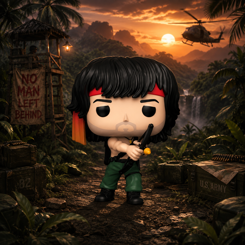 Funko POP! Movies: Rambo First Blood Part II - John Rambo