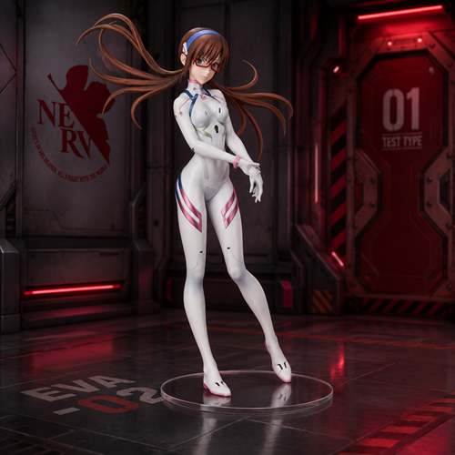 Rebuild of Evangelion Mari Makinami Illustrious Last Mission Version Super Premium Statue
