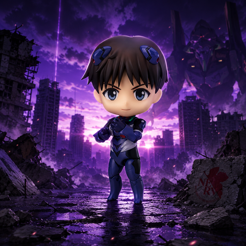 Rebuild of Evangelion Shinji Ikari Plugsuit Version Nendoroid