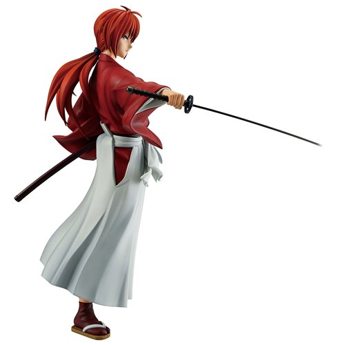 Rurouni Kenshin Kenshin Himura Drawn Sword Version Masterlise Ichibansho Statue