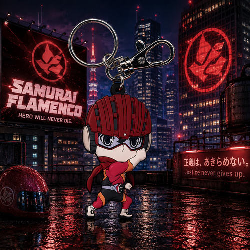 SAMURAI FLAMENCO - SD SAMURAI FLAMENCO PVC KEY CHAIN