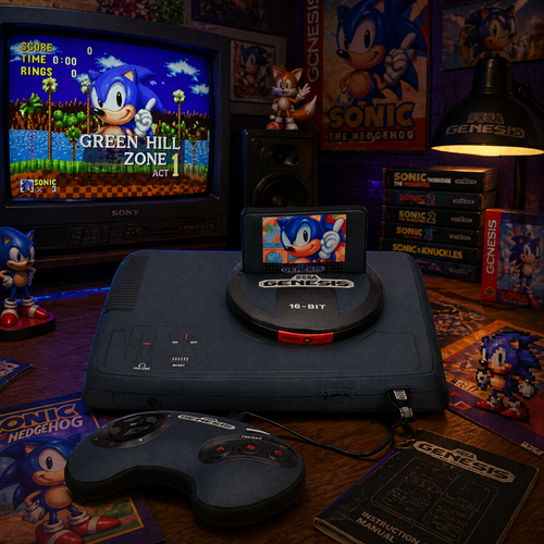 SEGA Genesis Gaming Console Plush