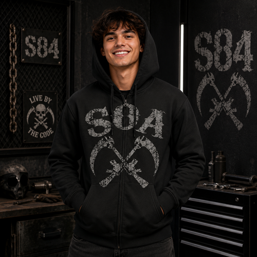 Sons of Anarchy Crossed Sickle Hoodie