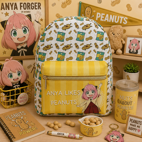 SPY X FAMILY - ANYA LIKES PEANUTS ICONS MINI BACKPACK