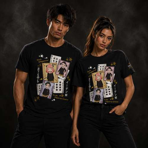 Spy X Family Eden's Students Cards T-Shirt