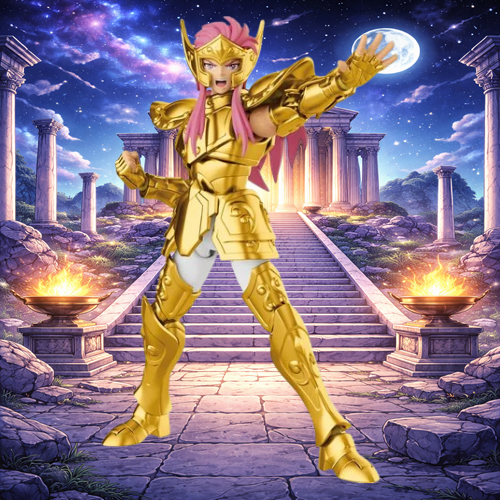 Saint Seiya Champion Class Aquarius Camus 08 Blokees Model Kit