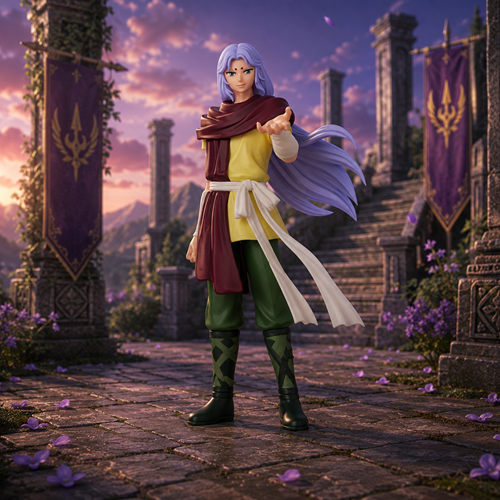 Saint Seiya Cosmo Fantasy Memoir Aries Mu Statue