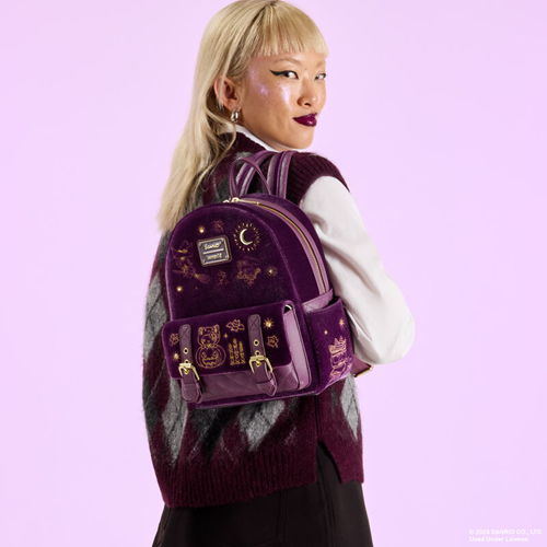 Loungefly Web Exclusive: Sanrio Hello Kitty & Friends Exclusive Halloween Costume Velvet Mini Backpack