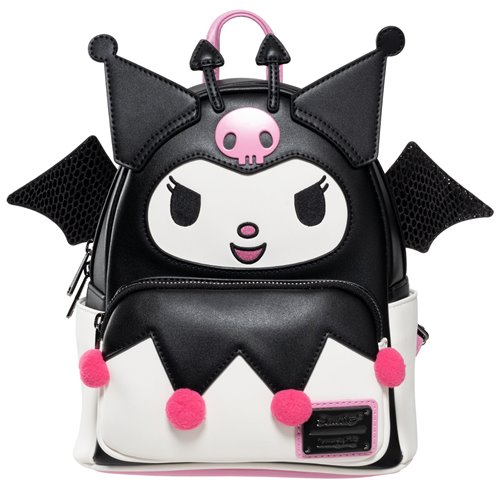 Sanrio Kuromi Devilish Winged Mini Backpack - Entertainment Earth Exclusive
