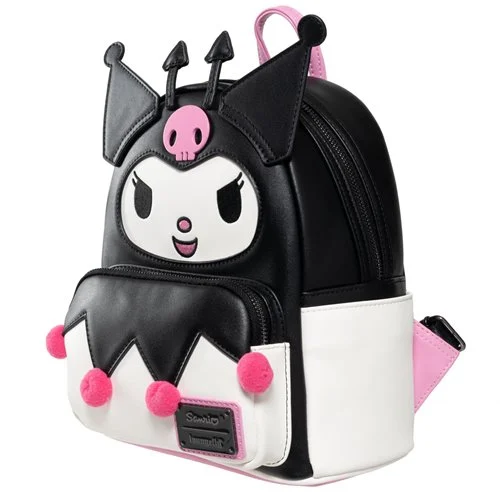 Sanrio Kuromi Devilish Winged Mini Backpack - Entertainment Earth Exclusive