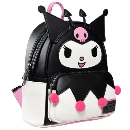 Sanrio Kuromi Devilish Winged Mini Backpack - Entertainment Earth Exclusive