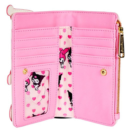 Loungefly Sanrio My Melody & Kuromi Flap Wallet