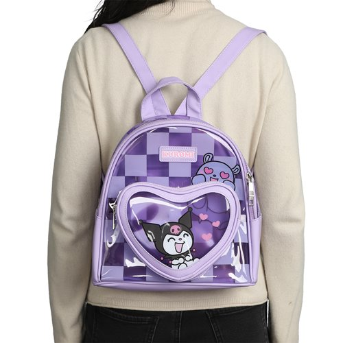 Sanrio Kuromi Checkerboard Mini-Backpack